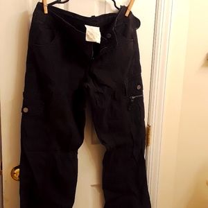 Black Cargo Pants